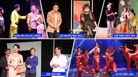 Dựng kịch tết trong phập phồng - Ảnh 1. Dựng kịch tết trong phập phồng - Ảnh 1.