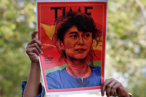 Hội đồng Bảo an Liên Hiệp Quốc yêu cầu thả bà Aung San Suu Kyi ngay lập tức - Ảnh 1. Hội đồng Bảo an Liên Hiệp Quốc yêu cầu thả bà Aung San Suu Kyi ngay lập tức - Ảnh 1.