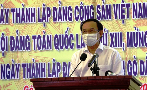 Bí thư Nguyễn Văn Nên trao 500 phần quà tết ở Tây Ninh - Ảnh 2. Bí thư Nguyễn Văn Nên trao 500 phần quà tết ở Tây Ninh - Ảnh 2.