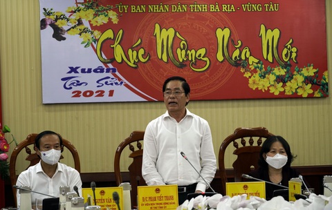 Bà Rịa - Vũng Tàu dừng nhiều sự kiện lớn dịp tết, bàn chuyện mua vắc xin - Ảnh 1. Bà Rịa - Vũng Tàu dừng nhiều sự kiện lớn dịp tết, bàn chuyện mua vắc xin - Ảnh 1.