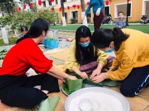 Nhiều trường đại học sửa soạn Tết cho sinh viên quốc tế - Ảnh 1. Nhiều trường đại học sửa soạn Tết cho sinh viên quốc tế - Ảnh 1.
