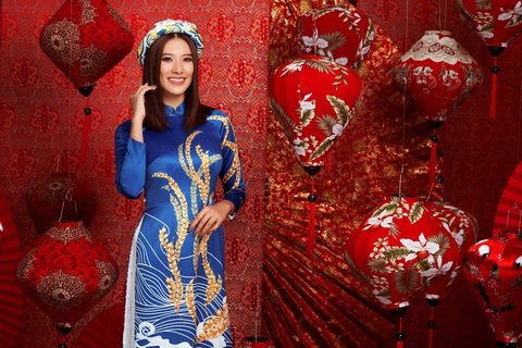 Khánh Vân, Kim Duyên, Thúy Vân, Hoàng My gửi thông điệp bình an cho Tân Sửu - Ảnh 5. Khánh Vân, Kim Duyên, Thúy Vân, Hoàng My gửi thông điệp bình an cho Tân Sửu - Ảnh 5.