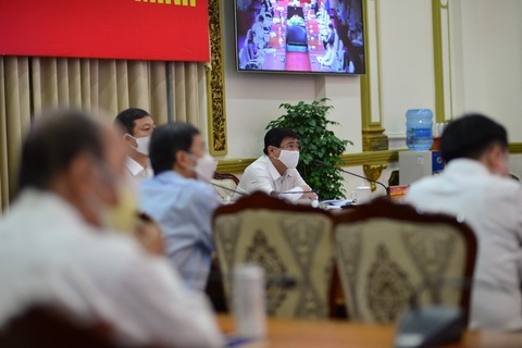Bộ trưởng Bộ Y tế đề nghị TP.HCM giãn cách những nơi có dịch - Ảnh 1. Bộ trưởng Bộ Y tế đề nghị TP.HCM giãn cách những nơi có dịch - Ảnh 1.