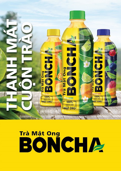 Vui tết thả ga với bộ ba trà mật ong Boncha thanh mát cuộn trào - Ảnh 1. Vui tết thả ga với bộ ba trà mật ong Boncha thanh mát cuộn trào - Ảnh 1.