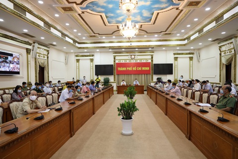 Chủ tịch UBND TP.HCM: TP.HCM chưa bao giờ nhiều ca nhiễm COVID-19 cùng lúc như thế - Ảnh 1. Chủ tịch UBND TP.HCM: TP.HCM chưa bao giờ nhiều ca nhiễm COVID-19 cùng lúc như thế - Ảnh 1.