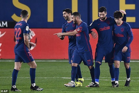 Đánh chìm tàu ngầm vàng, Atletico Madrid bỏ xa Barca 5 điểm - Ảnh 1. Đánh chìm tàu ngầm vàng, Atletico Madrid bỏ xa Barca 5 điểm - Ảnh 1.