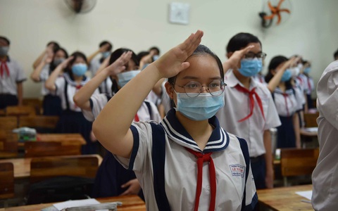 Hồ hởi trở lại trường - Ảnh 1. Hồ hởi trở lại trường - Ảnh 1.