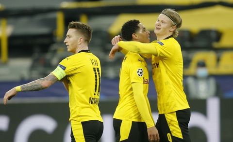 Haaland lại tỏa sáng, Dortmund loại Sevilla vào tứ kết Champions League - Ảnh 1. Haaland lại tỏa sáng, Dortmund loại Sevilla vào tứ kết Champions League - Ảnh 1.