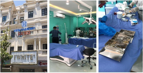 Viện thẩm mỹ đóng cửa phòng, đoàn kiểm tra nhờ phường mở khóa - Ảnh 1. Viện thẩm mỹ đóng cửa phòng, đoàn kiểm tra nhờ phường mở khóa - Ảnh 1.