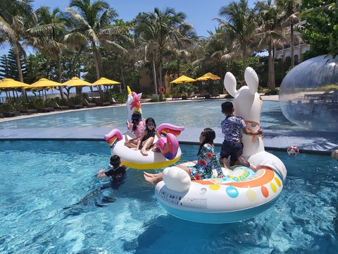 Resort, khách sạn ven biển quanh TP.HCM hồi phục ở mức trước đại dịch - Ảnh 1. Resort, khách sạn ven biển quanh TP.HCM hồi phục ở mức trước đại dịch - Ảnh 1.
