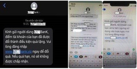 Người dùng dồn dập nhận tin nhắn ‘giả’ tên thương hiệu ngân hàng - Ảnh 2. Người dùng dồn dập nhận tin nhắn ‘giả’ tên thương hiệu ngân hàng - Ảnh 2.