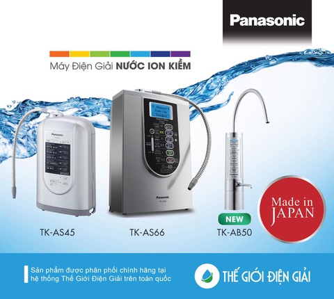 Máy lọc nước ion kiềm Panasonic TK-AB50 ưu đãi lớn tại Thế Giới Điện Giải - Ảnh 7. Máy lọc nước ion kiềm Panasonic TK-AB50 ưu đãi lớn tại Thế Giới Điện Giải - Ảnh 7.