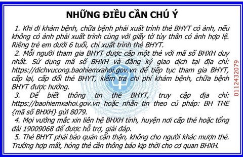 Từ 1-4, người dân toàn quốc sẽ sử dụng thẻ bảo hiểm y tế mới - Ảnh 2. Từ 1-4, người dân toàn quốc sẽ sử dụng thẻ bảo hiểm y tế mới - Ảnh 2.