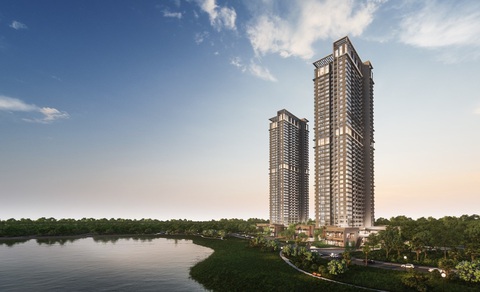 Ecopark làm công viên ngàn tỉ phục vụ 2 toà tháp hạng sang - Ảnh 1. Ecopark làm công viên ngàn tỉ phục vụ 2 toà tháp hạng sang - Ảnh 1.