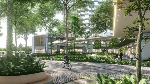 Ecopark làm công viên ngàn tỉ phục vụ 2 toà tháp hạng sang - Ảnh 2. Ecopark làm công viên ngàn tỉ phục vụ 2 toà tháp hạng sang - Ảnh 2.