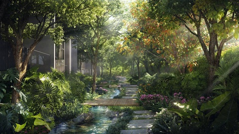 Ecopark làm công viên ngàn tỉ phục vụ 2 toà tháp hạng sang - Ảnh 8. Ecopark làm công viên ngàn tỉ phục vụ 2 toà tháp hạng sang - Ảnh 8.