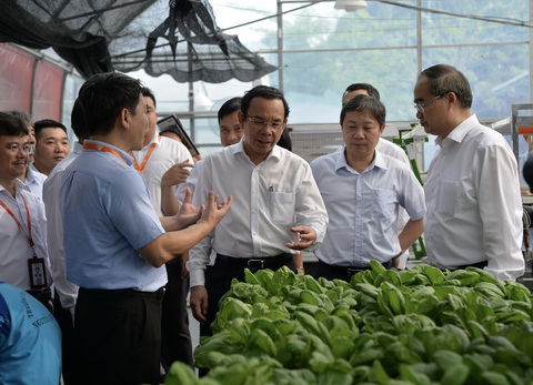 Lãnh đạo TP.HCM thăm Công viên phần mềm Quang Trung - Ảnh 2. Lãnh đạo TP.HCM thăm Công viên phần mềm Quang Trung - Ảnh 2.