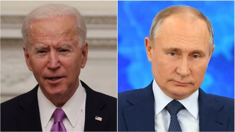 Ông Biden nói ông Putin là kẻ giết người, Nga giận dữ đáp trả - Ảnh 1. Ông Biden nói ông Putin là kẻ giết người, Nga giận dữ đáp trả - Ảnh 1.