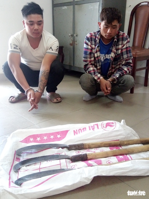 Bắt nhóm chém người dã man giữa trung tâm Đà Lạt - Ảnh 1. Bắt nhóm chém người dã man giữa trung tâm Đà Lạt - Ảnh 1.
