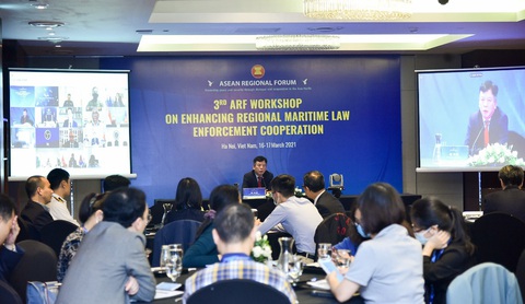 Hội thảo Diễn đàn khu vực ASEAN lo ngại việc sử dụng vũ lực trên biển - Ảnh 1. Hội thảo Diễn đàn khu vực ASEAN lo ngại việc sử dụng vũ lực trên biển - Ảnh 1.