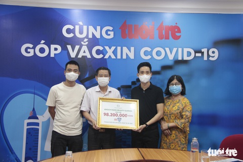 Khách hàng Beauty Garden ủng hộ gần 100 triệu cho chương trình Cùng Tuổi Trẻ góp vắc xin COVID-19 - Ảnh 2. Khách hàng Beauty Garden ủng hộ gần 100 triệu cho chương trình Cùng Tuổi Trẻ góp vắc xin COVID-19 - Ảnh 2.