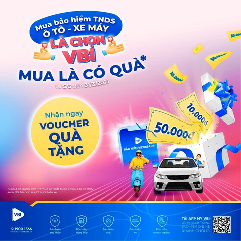 Cùng VBI mua bảo hiểm bắt buộc đối với ôtô, xe máy chỉ trong một phút - Ảnh 2. Cùng VBI mua bảo hiểm bắt buộc đối với ôtô, xe máy chỉ trong một phút - Ảnh 2.