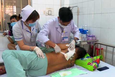 Hung thủ húc người làm thuê gãy xương vai nghi là bò tót rừng - Ảnh 1. Hung thủ húc người làm thuê gãy xương vai nghi là bò tót rừng - Ảnh 1.