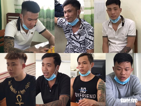 Tạm giữ 7 thanh niên mang dao rựa đi đòi nợ, phá nhà, lấy xe nạn nhân - Ảnh 1. Tạm giữ 7 thanh niên mang dao rựa đi đòi nợ, phá nhà, lấy xe nạn nhân - Ảnh 1.