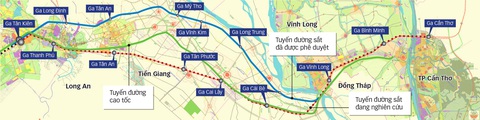 Diện mạo mới tuyến đường sắt TP.HCM - Cần Thơ - Ảnh 1. Diện mạo mới tuyến đường sắt TP.HCM - Cần Thơ - Ảnh 1.
