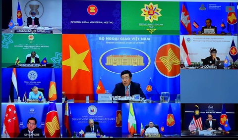 Myanmar bị thúc mở cửa cho ASEAN, Việt Nam kêu gọi kiềm chế tối đa - Ảnh 2. Myanmar bị thúc mở cửa cho ASEAN, Việt Nam kêu gọi kiềm chế tối đa - Ảnh 2.