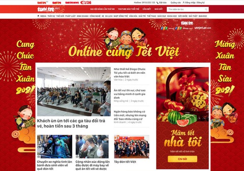 Tổng kết chương trình Online cùng Tết Việt và trao giải cuộc thi Tết xưa - Tết nay - Ảnh 1. Tổng kết chương trình Online cùng Tết Việt và trao giải cuộc thi Tết xưa - Tết nay - Ảnh 1.