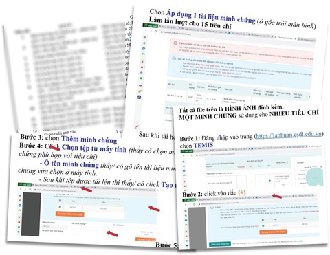 Giáo viên vất vả với minh chứng - Ảnh 1. Giáo viên vất vả với minh chứng - Ảnh 1.