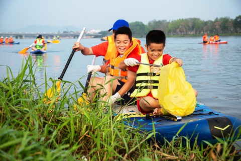 Sự thay đổi tư duy về rác thải nhựa ở Huế đã lan tỏa ra cả nước - Ảnh 1. Sự thay đổi tư duy về rác thải nhựa ở Huế đã lan tỏa ra cả nước - Ảnh 1.
