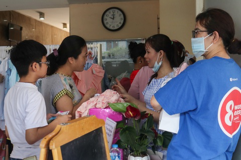 Đổi cũ lấy mới giúp trẻ em khó khăn - Ảnh 1. Đổi cũ lấy mới giúp trẻ em khó khăn - Ảnh 1.