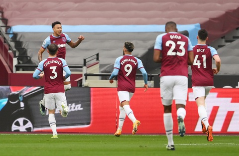 Lacazette tỏa sáng, Arsenal ngược dòng cầm chân West Ham sau khi bị dẫn 3-0 - Ảnh 1. Lacazette tỏa sáng, Arsenal ngược dòng cầm chân West Ham sau khi bị dẫn 3-0 - Ảnh 1.