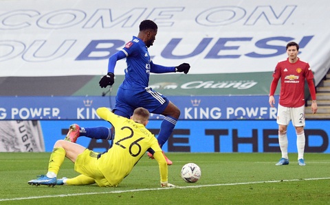 Thắng thuyết phục Man Utd, Leicester vào bán kết Cúp FA - Ảnh 1. Thắng thuyết phục Man Utd, Leicester vào bán kết Cúp FA - Ảnh 1.