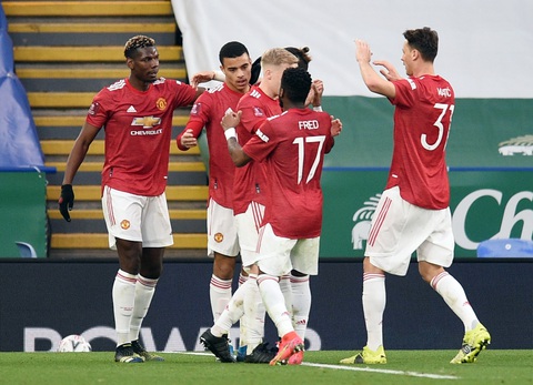 Thắng thuyết phục Man Utd, Leicester vào bán kết Cúp FA - Ảnh 2. Thắng thuyết phục Man Utd, Leicester vào bán kết Cúp FA - Ảnh 2.