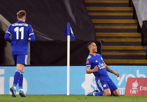 Thắng thuyết phục Man Utd, Leicester vào bán kết Cúp FA - Ảnh 3. Thắng thuyết phục Man Utd, Leicester vào bán kết Cúp FA - Ảnh 3.