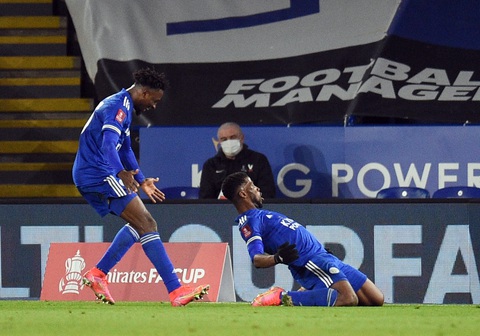 Thắng thuyết phục Man Utd, Leicester vào bán kết Cúp FA - Ảnh 4. Thắng thuyết phục Man Utd, Leicester vào bán kết Cúp FA - Ảnh 4.