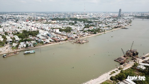 Cần Thơ sụt lún nhanh nhất ở miền Tây - Ảnh 1. Cần Thơ sụt lún nhanh nhất ở miền Tây - Ảnh 1.