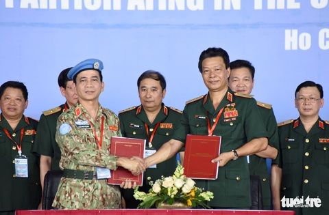 Việt Nam lần thứ 3 cử lực lượng tham gia gìn giữ hòa bình LHQ - Ảnh 2. Việt Nam lần thứ 3 cử lực lượng tham gia gìn giữ hòa bình LHQ - Ảnh 2.
