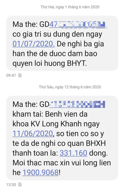 Chưa khám lần nào nhưng liên tục nhận thông báo được thanh toán khám BHYT - Ảnh 3. Chưa khám lần nào nhưng liên tục nhận thông báo được thanh toán khám BHYT - Ảnh 3.