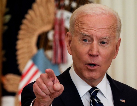 Ông Biden khẳng định sẽ ngăn Trung Quốc vượt Mỹ - Ảnh 1. Ông Biden khẳng định sẽ ngăn Trung Quốc vượt Mỹ - Ảnh 1.