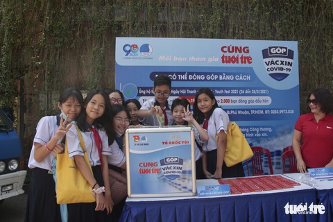 Cùng Tuổi Trẻ góp vắc xin COVID-19: Thấy ý nghĩa nên không thể không tham gia - Ảnh 8. Cùng Tuổi Trẻ góp vắc xin COVID-19: Thấy ý nghĩa nên không thể không tham gia - Ảnh 8.