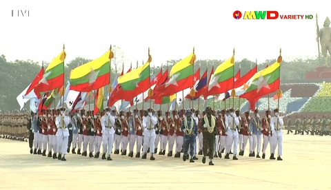 Lãnh đạo quân đội Myanmar hứa có bầu cử dân chủ, bảo vệ dân - Ảnh 5. Lãnh đạo quân đội Myanmar hứa có bầu cử dân chủ, bảo vệ dân - Ảnh 5.