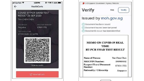 Singapore khôi phục du lịch bằng cách áp dụng xác minh kết quả xét nghiệm COVID-19 kỹ thuật số - Ảnh 1. Singapore khôi phục du lịch bằng cách áp dụng xác minh kết quả xét nghiệm COVID-19 kỹ thuật số - Ảnh 1.