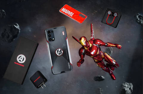 Cận cảnh Reno5 phiên bản Marvel siêu giới hạn: Chỉ 2.000 máy tại Việt Nam - Ảnh 3. Cận cảnh Reno5 phiên bản Marvel siêu giới hạn: Chỉ 2.000 máy tại Việt Nam - Ảnh 3.