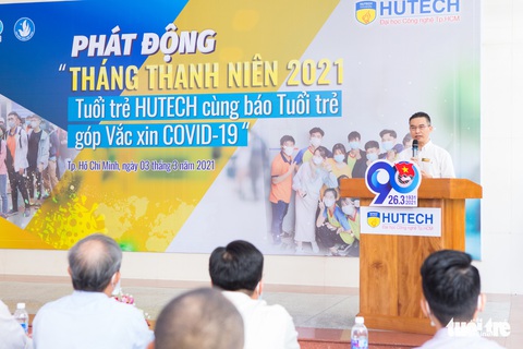 Trường đại học phát động Chung tay góp vắc xin COVID-19 cùng báo Tuổi Trẻ - Ảnh 1. Trường đại học phát động Chung tay góp vắc xin COVID-19 cùng báo Tuổi Trẻ - Ảnh 1.