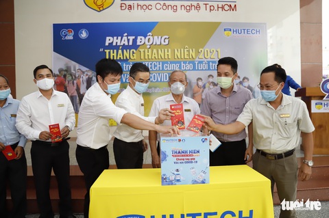 Trường đại học phát động Chung tay góp vắc xin COVID-19 cùng báo Tuổi Trẻ - Ảnh 5. Trường đại học phát động Chung tay góp vắc xin COVID-19 cùng báo Tuổi Trẻ - Ảnh 5.