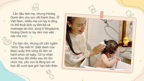Á hậu Hoàng Oanh trải lòng về cảm xúc lần đầu làm mẹ - Ảnh 1. Á hậu Hoàng Oanh trải lòng về cảm xúc lần đầu làm mẹ - Ảnh 1.